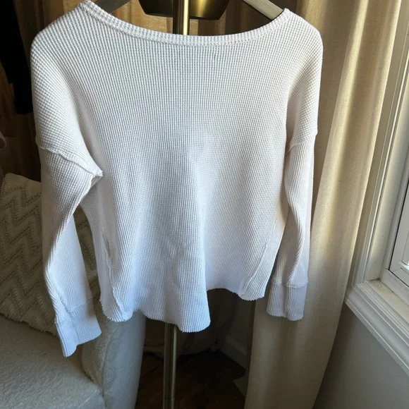 Abercrombie & Fitch Long Sleeve Thermal Tee | Small - Picture 10 of 10